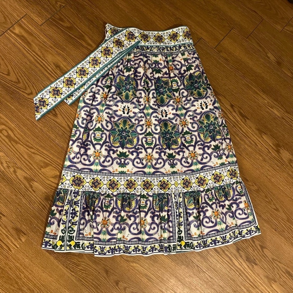 ANTONIO MELANI Multicolor A-Line Skirt